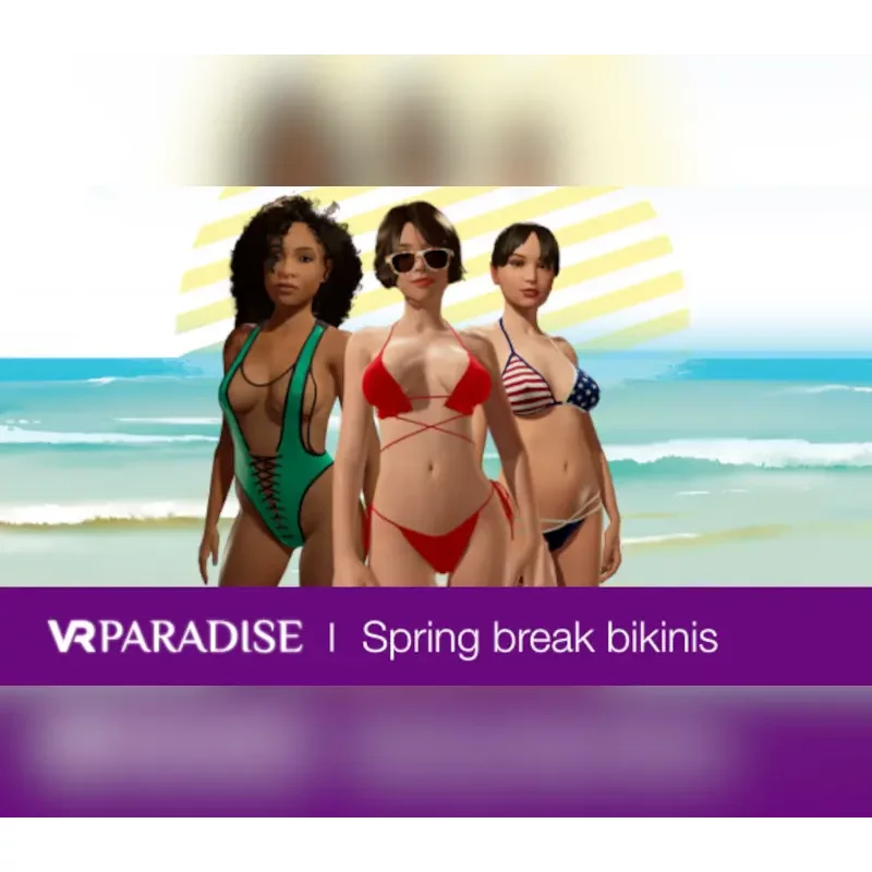 VR Paradise Spring Break Bikinis DLC - Unlock Trendy Outfits