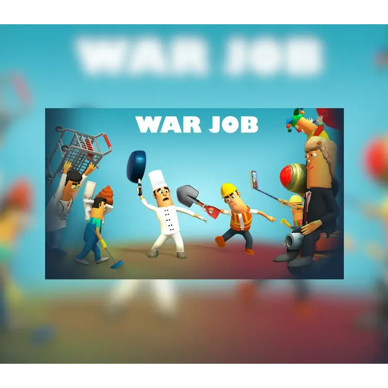 War Job PC Steam CD Key - Action Game with Crazy Characters