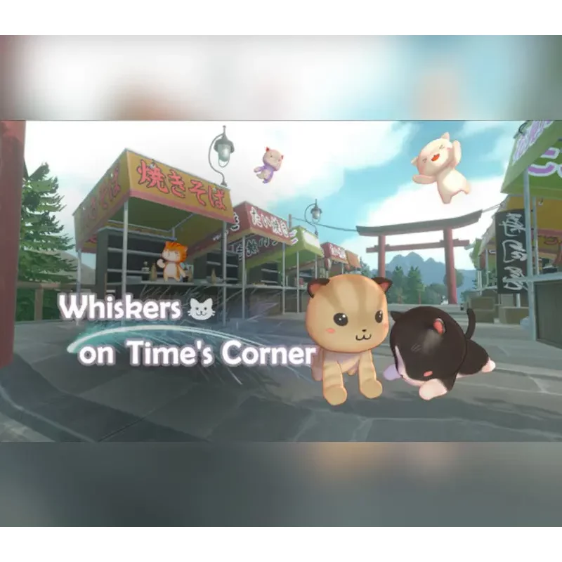 Whiskers on Time's Corner PC Steam Game - Embark on a Feline