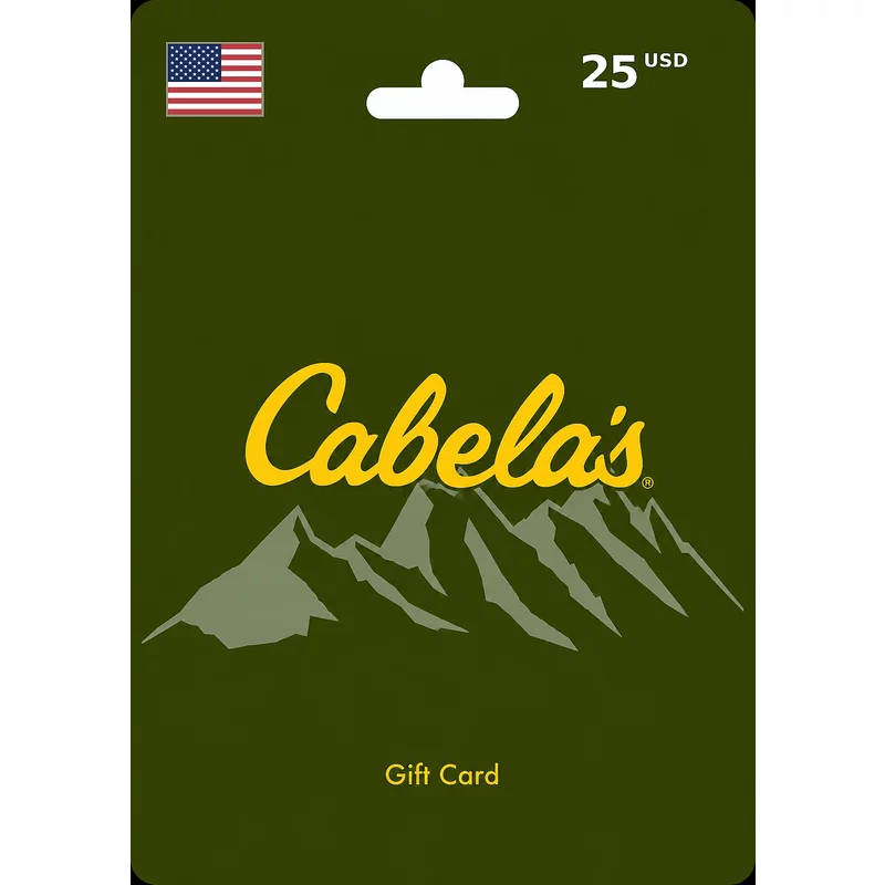 Buy Cabela's Gift Card 25 USD | Instant Delivery 2026