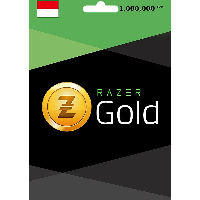 Buy Razer Gold Gift Card 1000000 IDR INDONESIA - Instant Delivery | Aussui