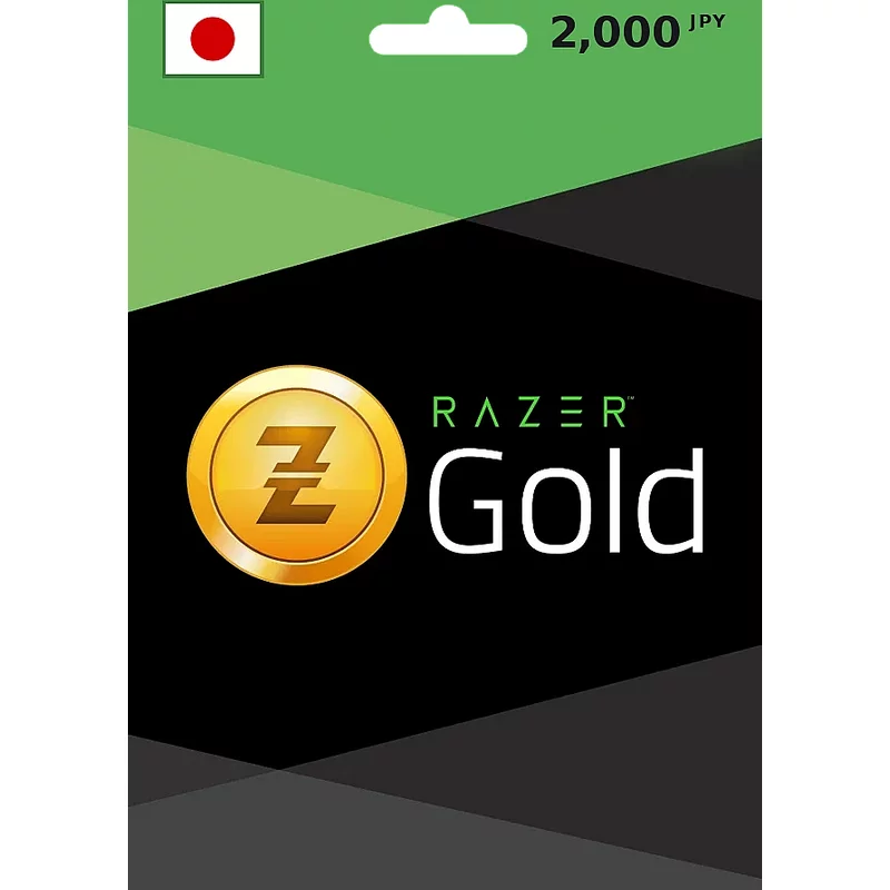 Buy Razer Gold Gift Card 2000 JPY JAPAN - Instant Delivery | Aussui