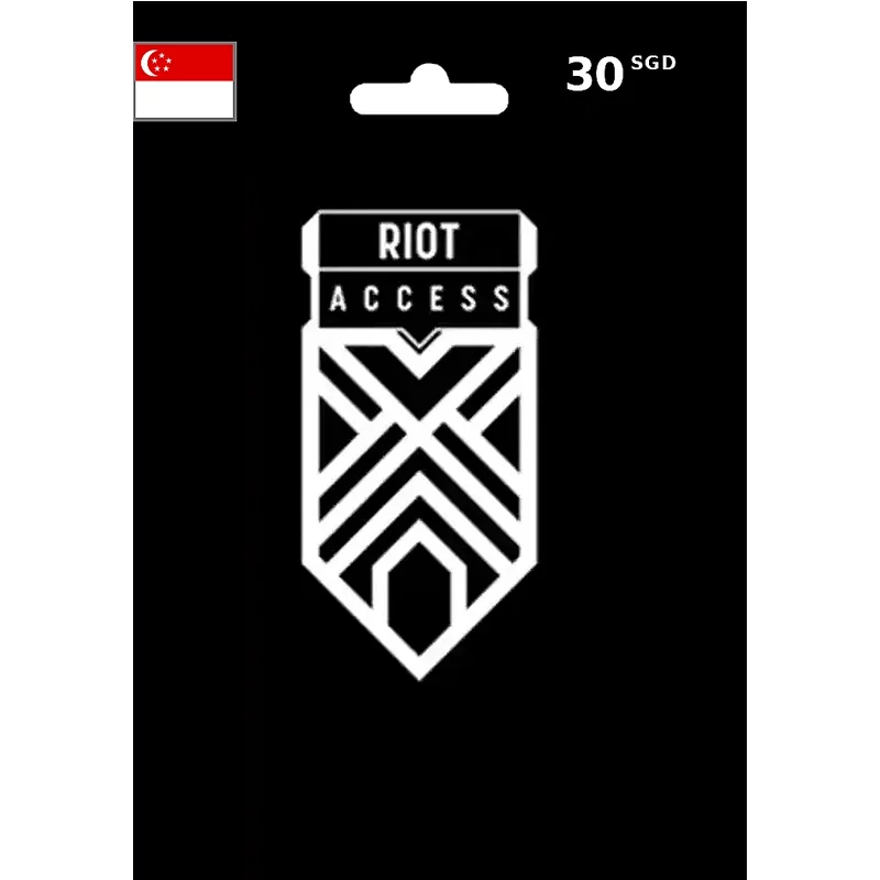 Buy Riot Games Gift Card 30 SGD SINGAPORE - Instant Delivery | Aussui