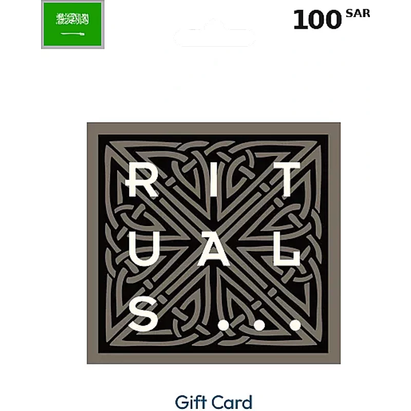 Rituals Gift Card 100 SAR (KSA) – Instant Code | Aussui