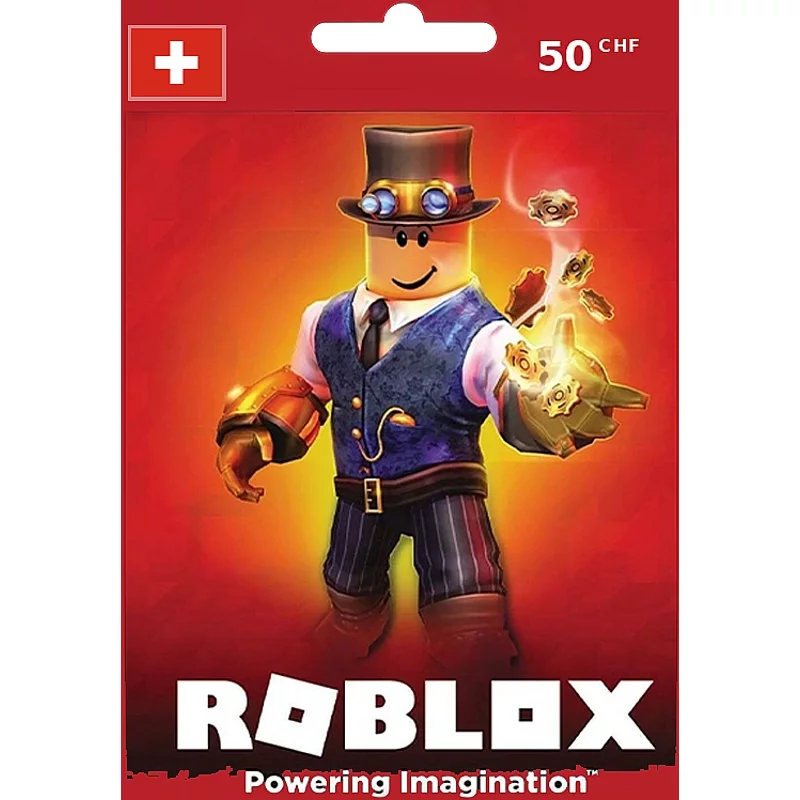Roblox Gift Card 50 CHF (Switzerland) – Code | Aussui