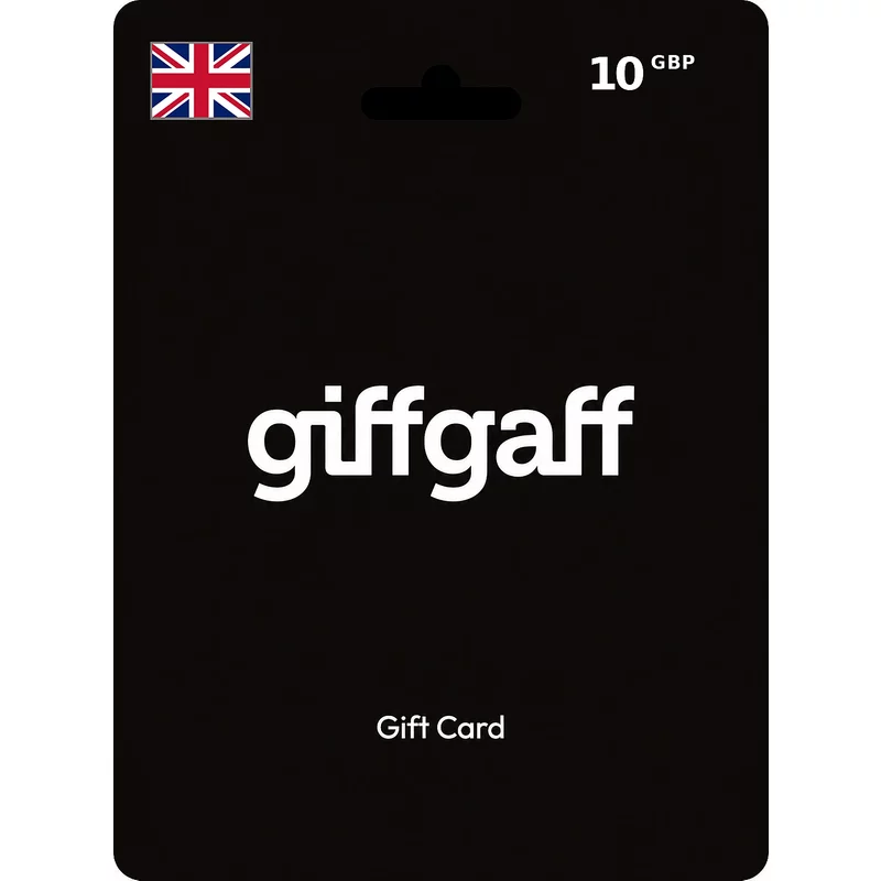 Giff Gaff Gift Card 10 GBP (UK) – Instant Code | Aussui