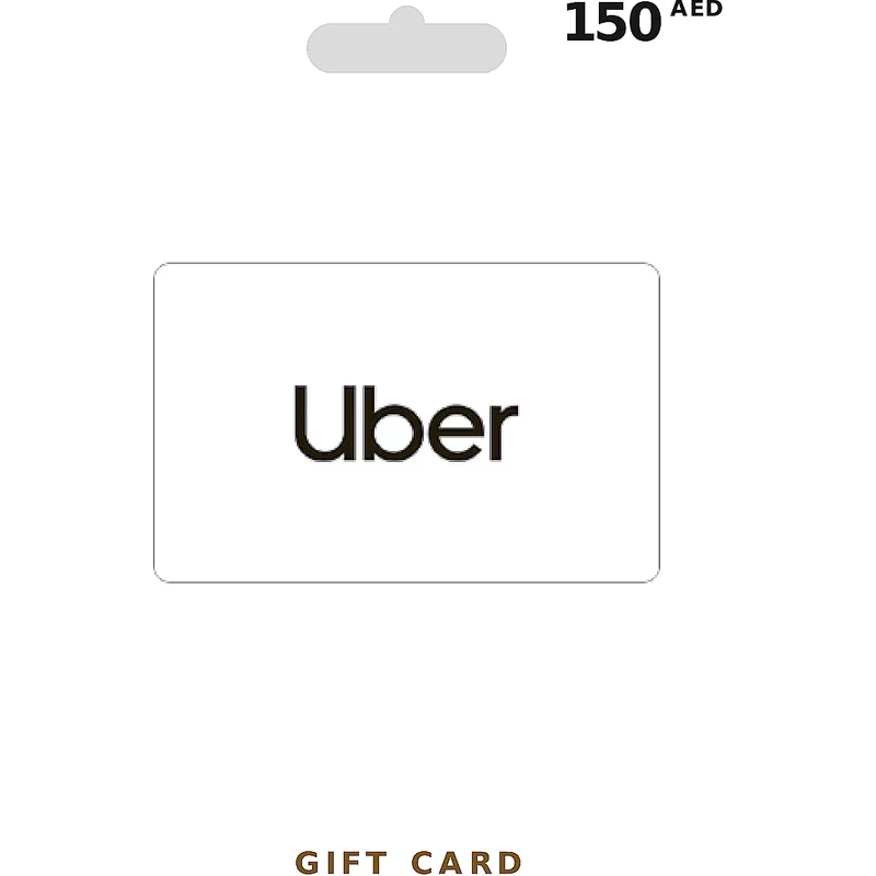 Buy Uber Rides Voucher Gift Card 150 AED GLOBAL - Instant Delivery | Aussui