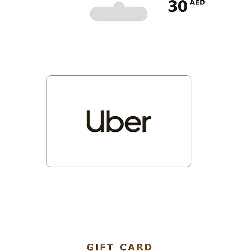 Buy Uber Rides Voucher Gift Card 30 AED GLOBAL - Instant Delivery | Aussui