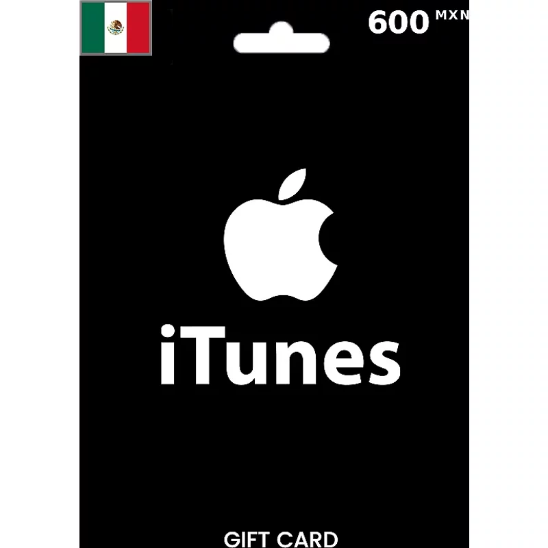 Apple iTunes Gift Card 600 MXN (Mexico) – Code | Aussui
