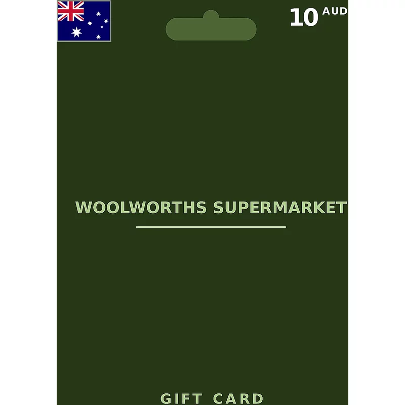 Buy Woolworths Supermarket Gift Card 10 AUD AUSTRALIA - Instant Delivery | Aussui