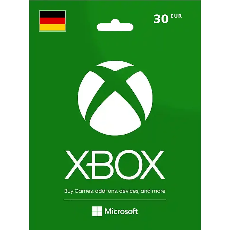 Buy Xbox Gift Card 30 EUR GERMANY - Instant Delivery | Aussui