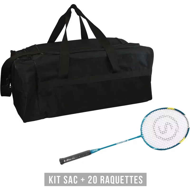 Kit raquettes (sac + 20 raquettes) Sporti Discovery 66