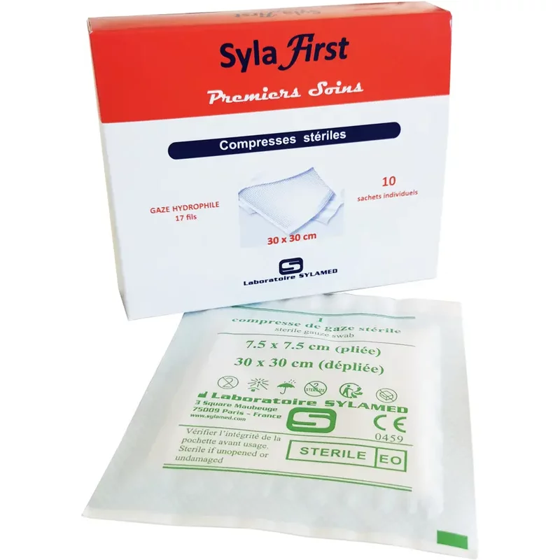 Compresses stériles Sporti (x10)