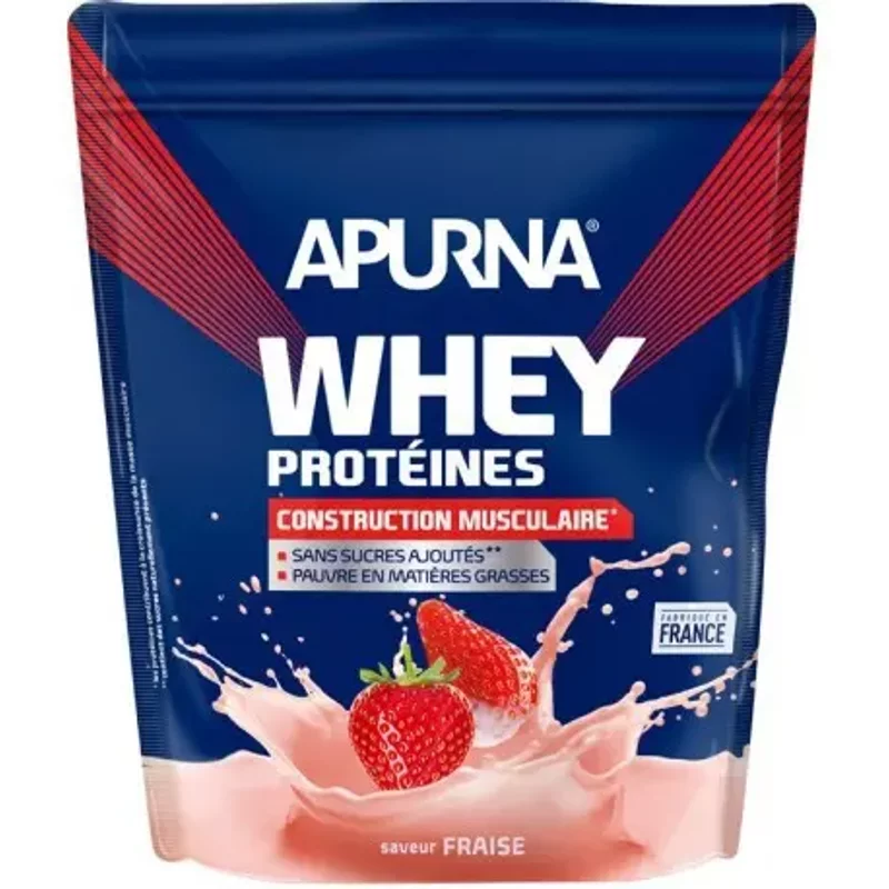 Doypack Apurna Whey Fraise 750gr