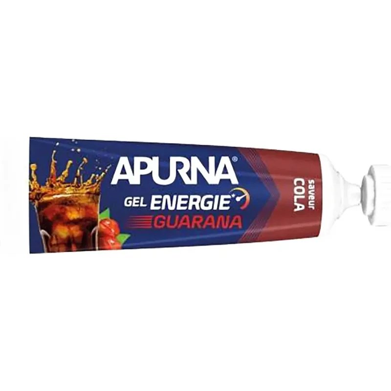 Lot de 5 gels énergétiques guarana cola passage difficile Apurna