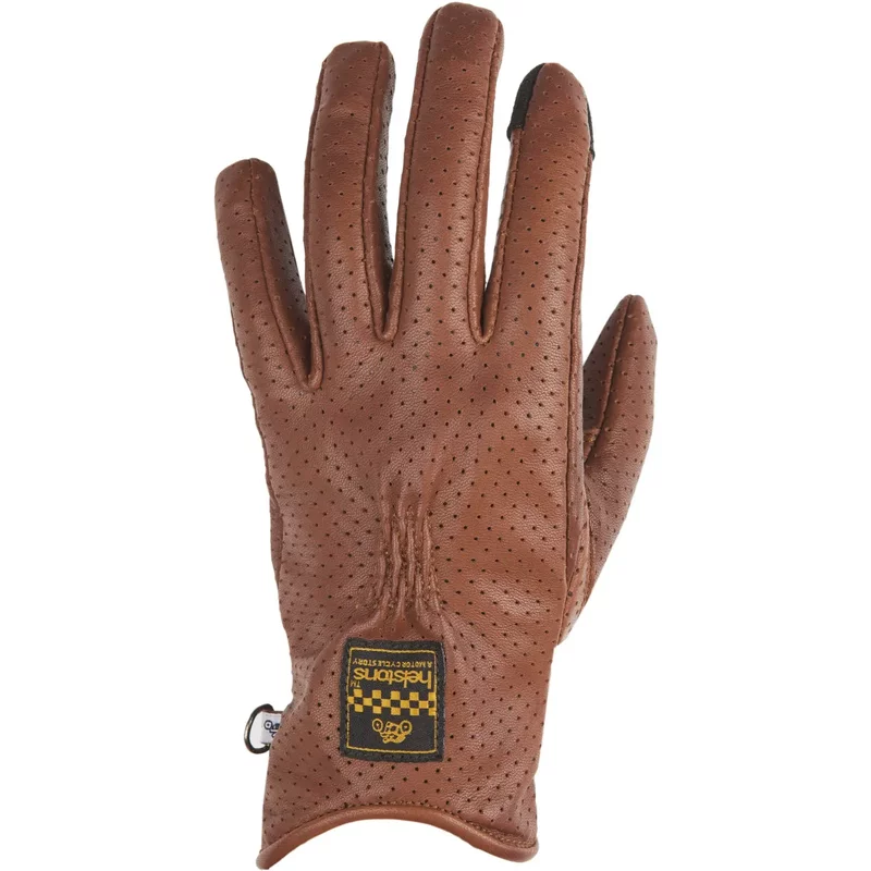 Gants moto été cuir femme Helstons swallowair
