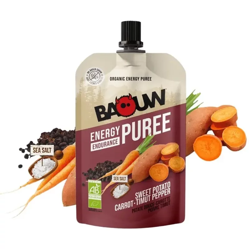 Purée énergétique Patate Douce-Carotte-Poivre Timut Baouw