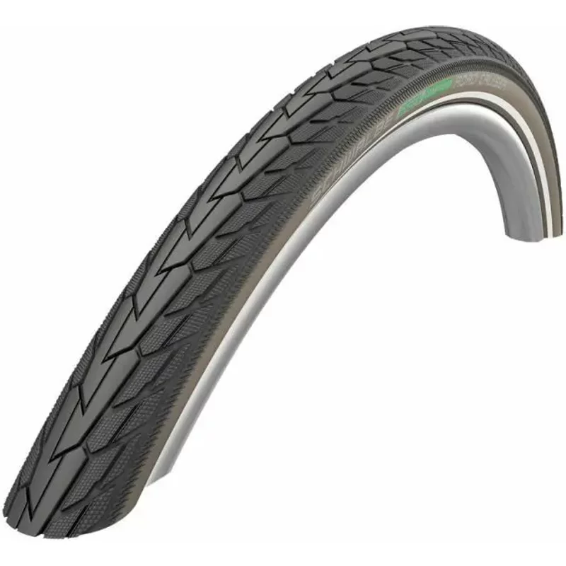Pneu rigide Schwalbe Road Cruiser 28x1,75 K-Guard Green Compound Hs484 Twinskin