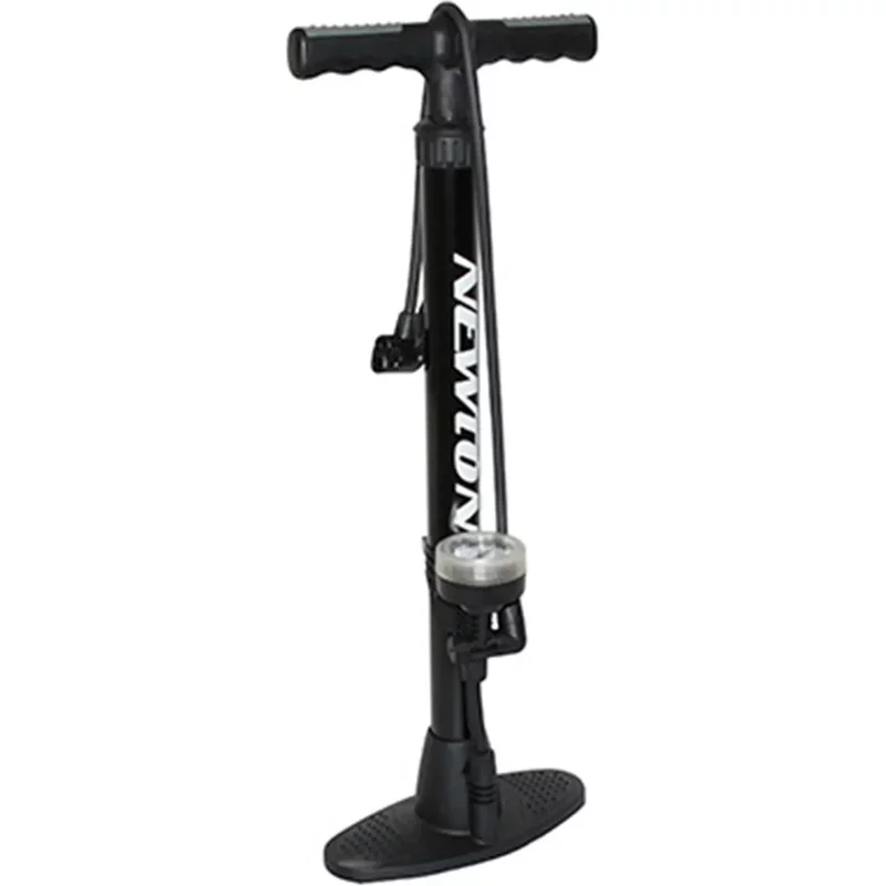 Pompe à pied acier base résine raccord double style avec manomètre 11 bars Newton Fpr3 Switch Vp-Vs