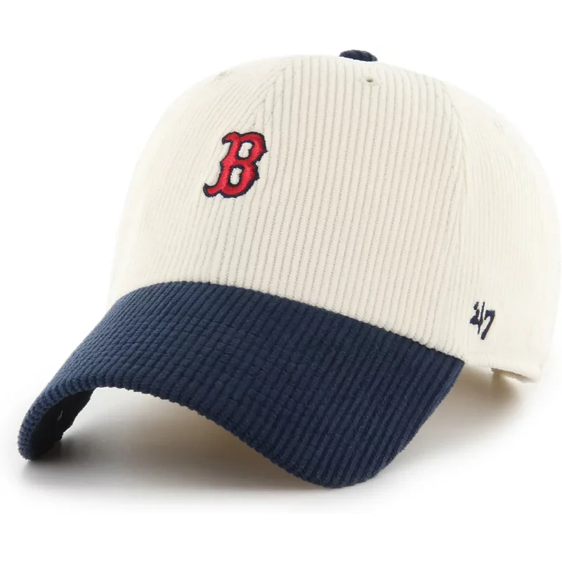 Casquette de baseball Boston Red Sox MLB Cord Basruner Ttclean Up
