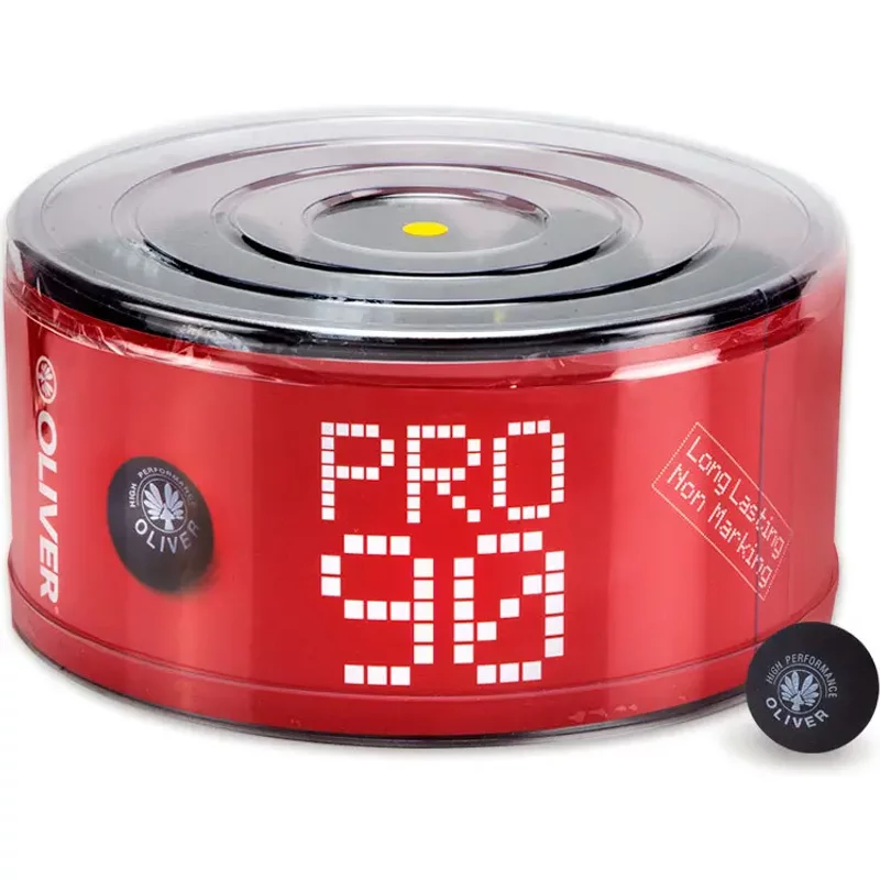 Lot de 24 balles de squash Oliver Sport 90