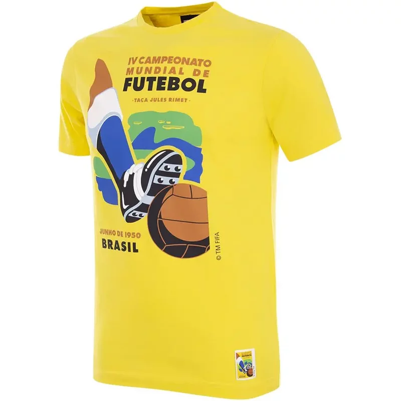 T-shirt Copa Football Brésil Coupe du monde 1950