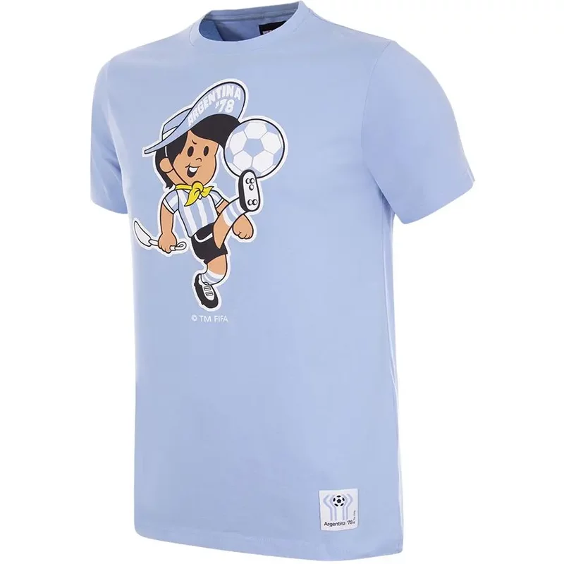 T-shirt Copa Football Argentine Mascot Coupe du monde 1978