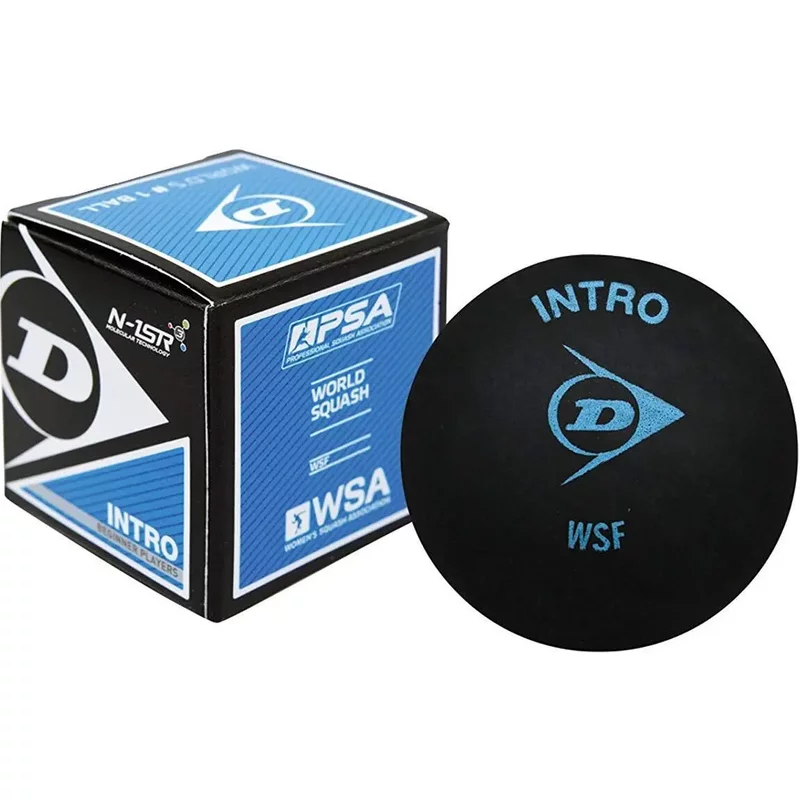 Lot de 3 balles de squash Dunlop intro blister