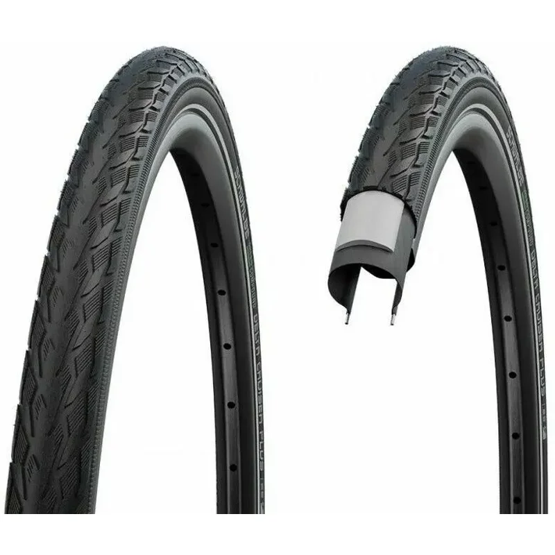 Pneu rigide Schwalbe Delta Cruiser Plus 28x1,40/700x35c Hs431 Active Punc-G, Twinskin