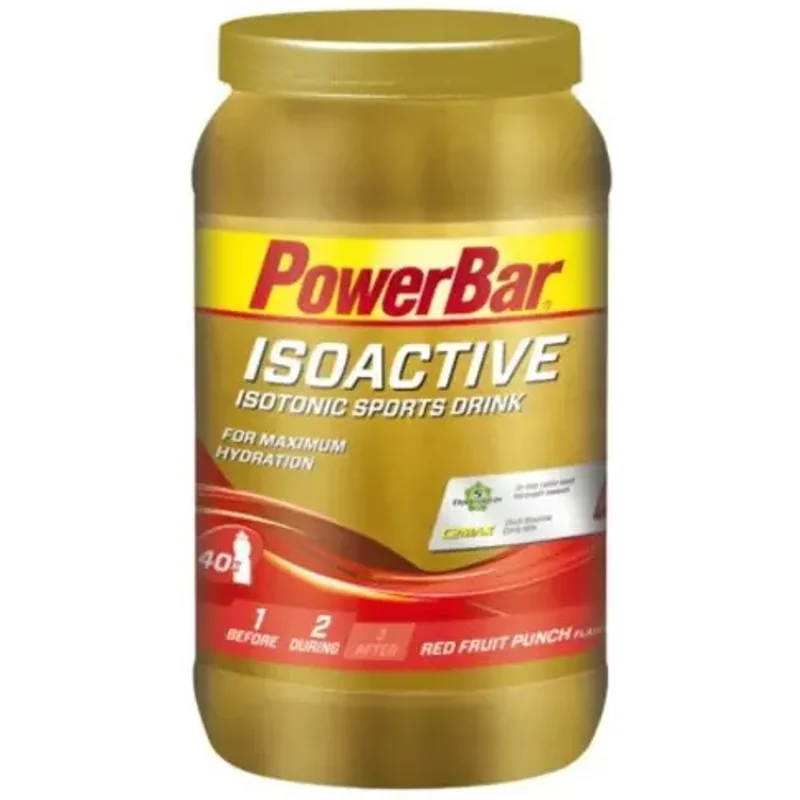 Boisson isotonique PowerBar IsoActive - Red Fruit Punch (600g)