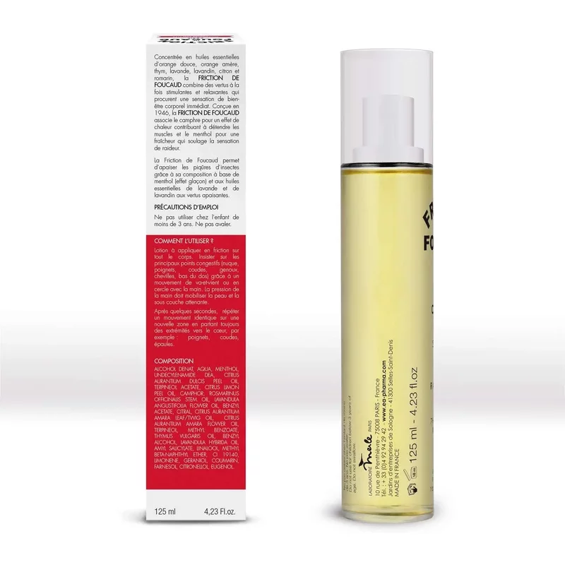 Friction de Foucaud vaporisateur 125ml