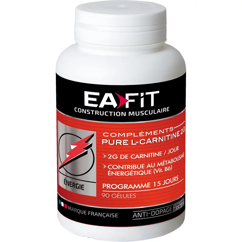 Pure L-Carnitine 2g EA Fit (90 gélules)