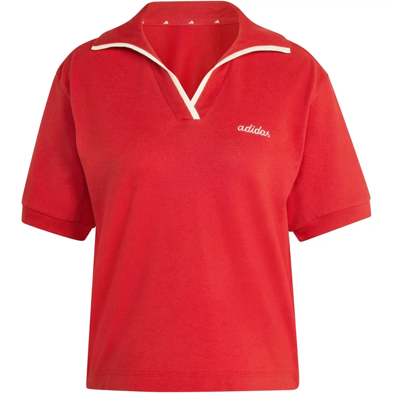 Polo avec graphique brodé femme adidas Essentials Colorpop