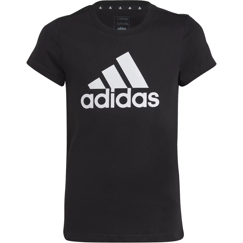 T-shirt coton gros logo fille adidas Essentials