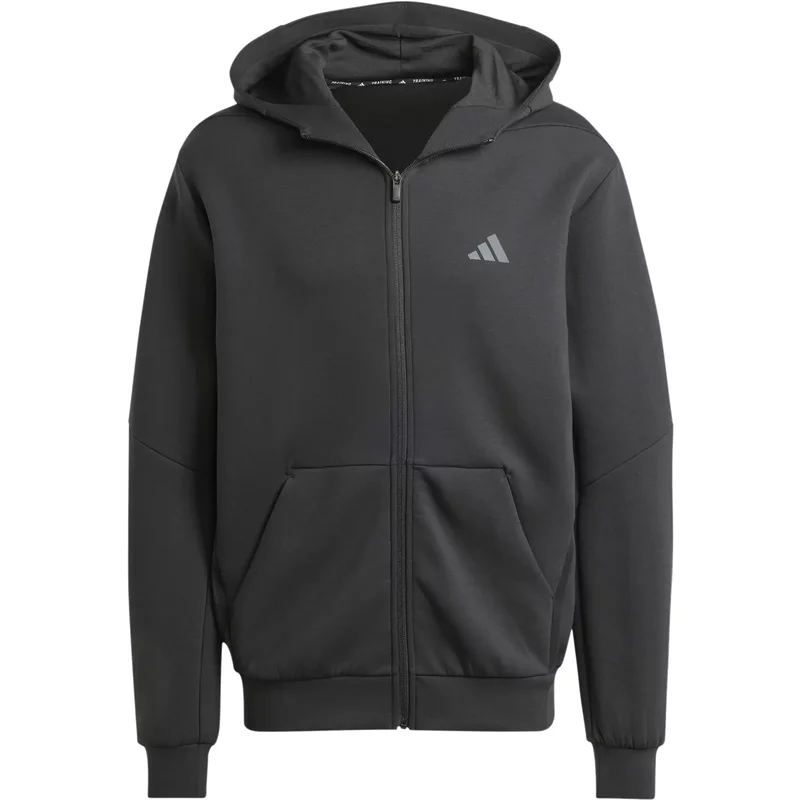 Veste de survêtement à capuche zippé adidas D4T