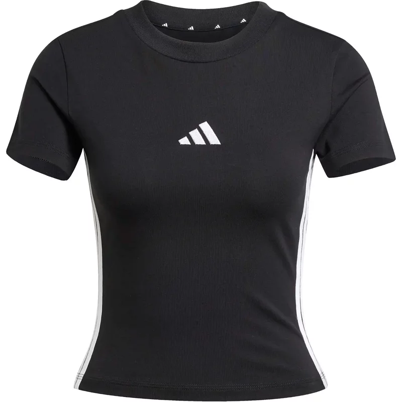 T-shirt slim femme adidas Essentials 3-Stripes Baby