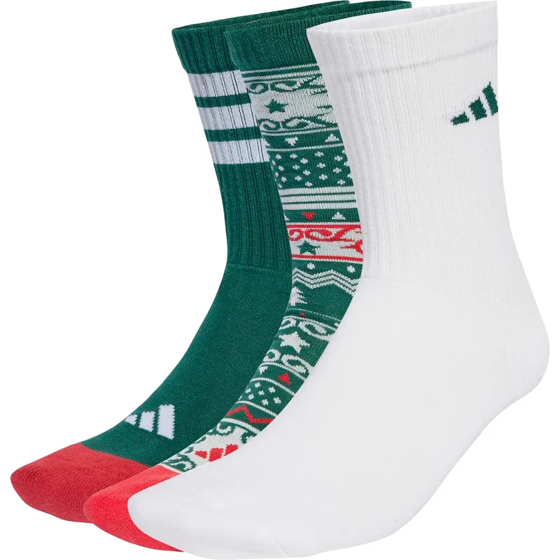 Chaussettes adidas Christmas Graphic Crew (x3)