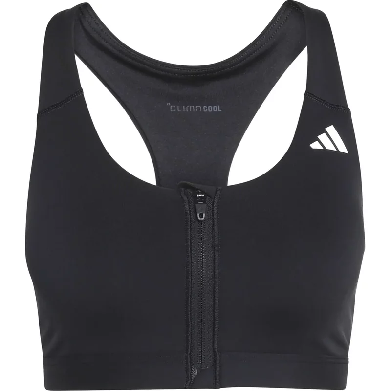 Brassière zippé femme adidas Optime Essentials