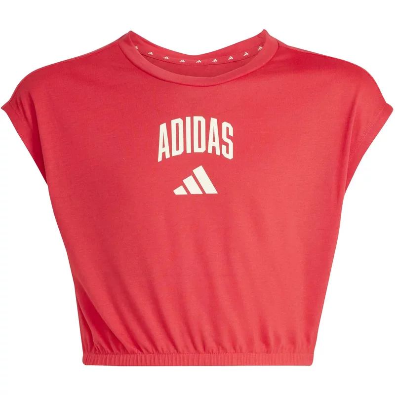 Maillot sans manches fille adidas Collegiate Typography