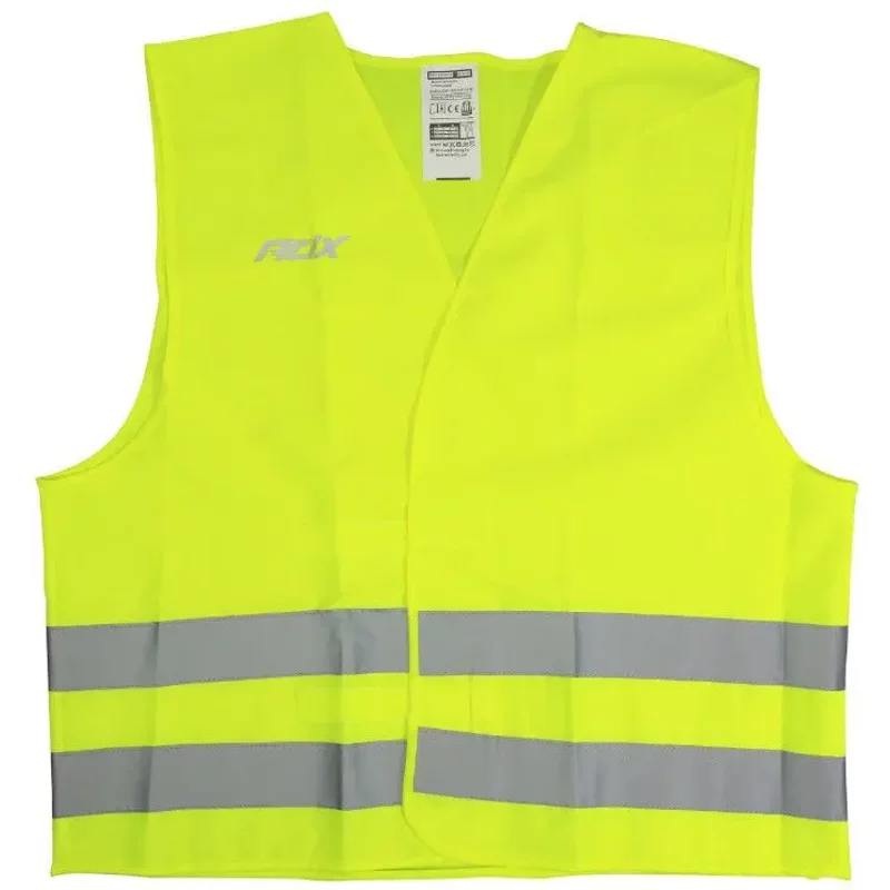 Gilet réfléchissant ADX velcro jaune