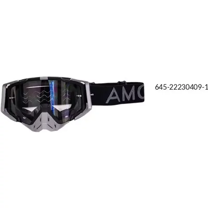 Lunettes moto cross avec verre transparent Amoq Aster