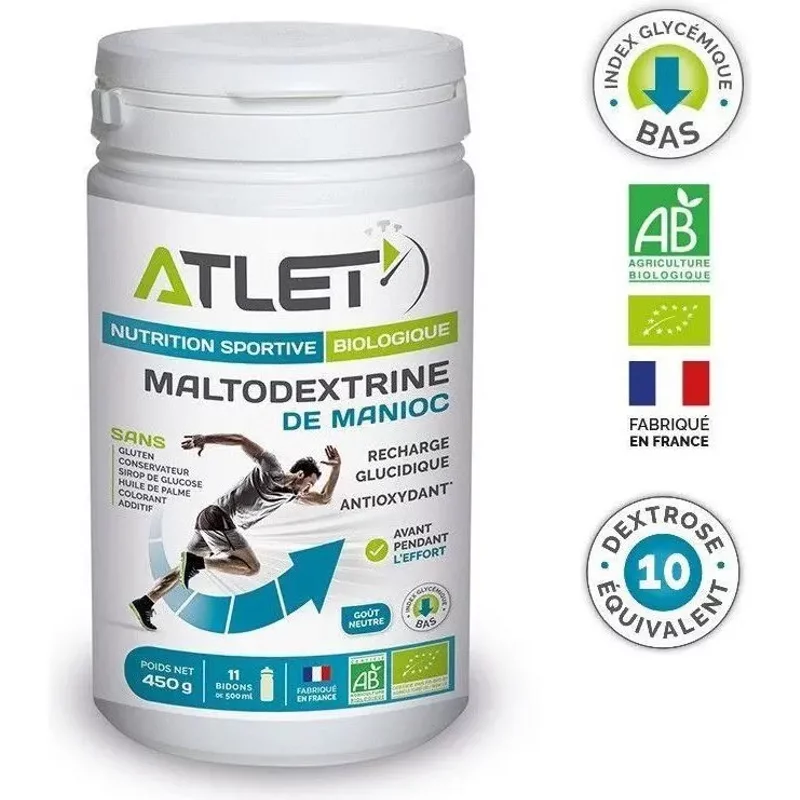 Maltodextrine de manioc BIO ATLET Nutrition