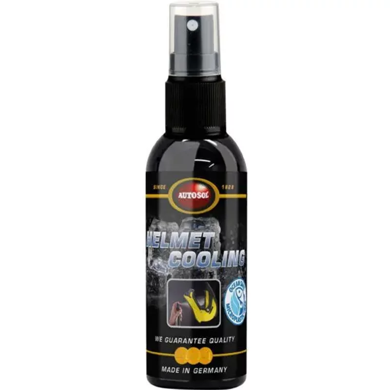 Traitement rafraichisseur casque spray - qualite premium Autosol Helmet Cooling Made In Germany