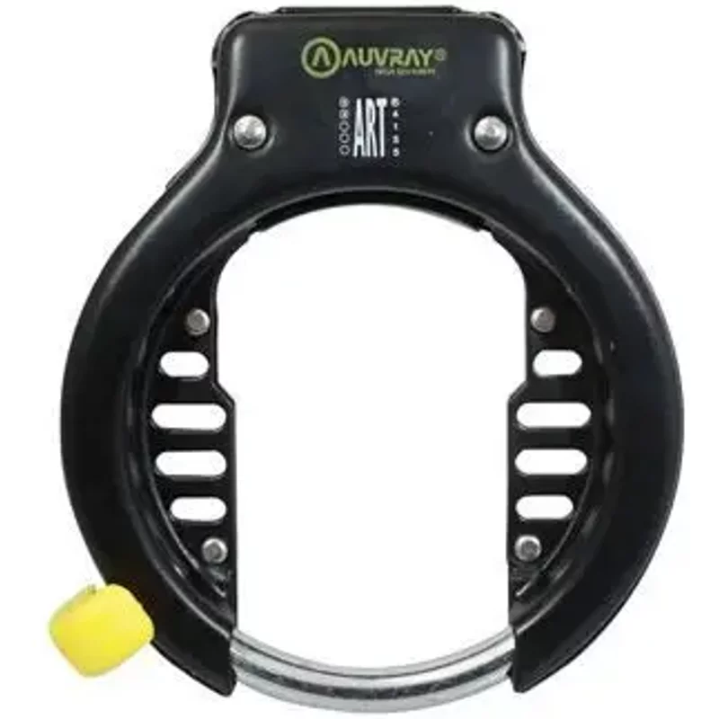 Antivol cadre vélo fer à cheval avec fixation (compatible avec plug 168945) niveau sécurité 6/10 Auvray Megalock