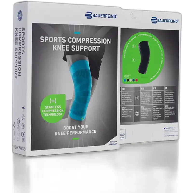 Genouillère compression sportive Bauerfeind