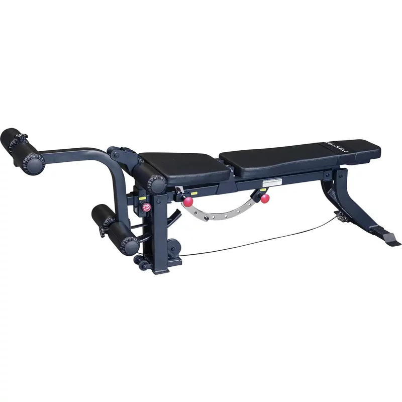 Banc de musculation avec développeur de jambes câblées Body Solid