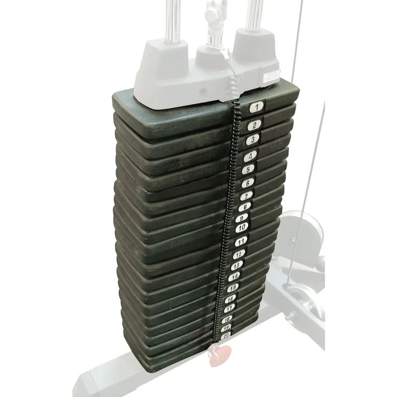 Pile de poids Body Solid (x20)