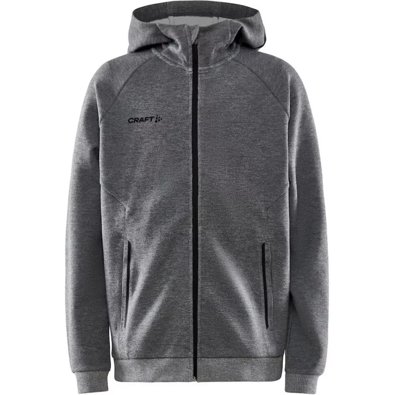 Sweatshirt à capuche full zip enfant Craft core soul
