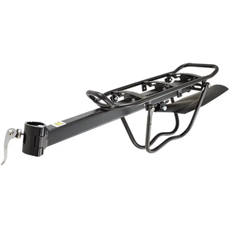 Porte-bagages arrière fixation tige de selle alu(deport sacoche + garde-boue Sélection CGN