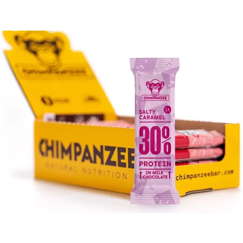 Barres de nutrition caramel salé Chimpanzee